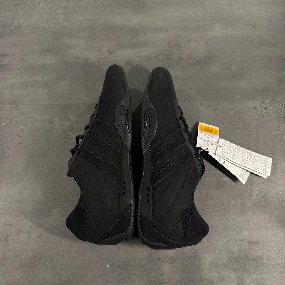 Adidas Adiracer Lo Mens Size 12 Black JP7016 Motorsport Driving Shoes Sneakers